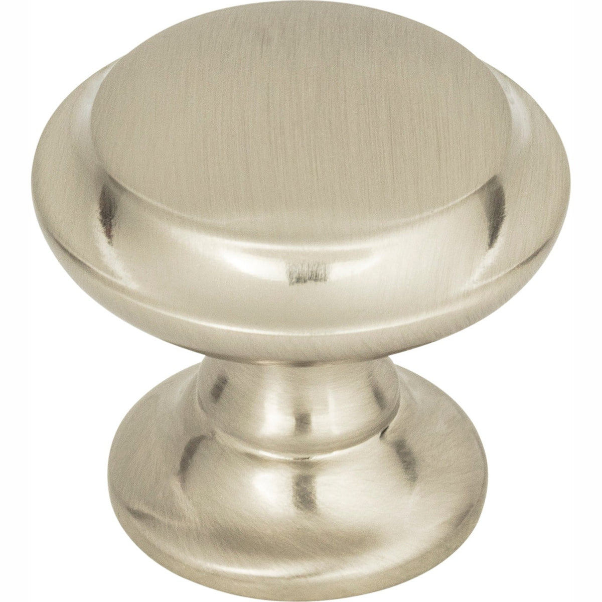 Top Knobs Barrow Series 1-1/4"L Knob, Brushed Satin Nickel