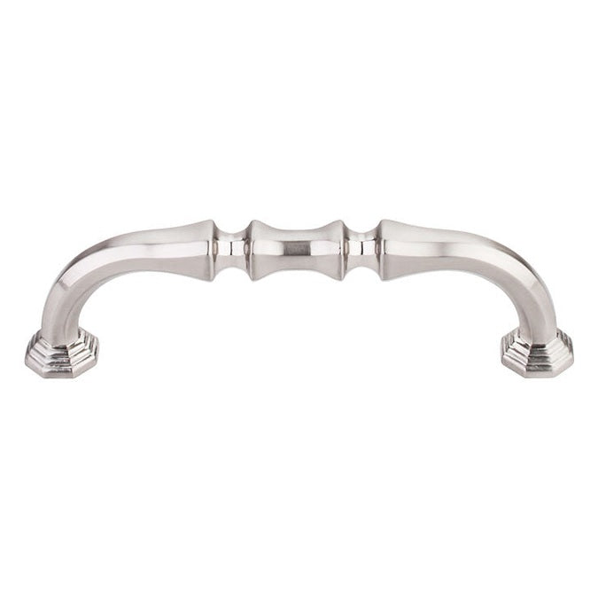 Top Knobs Chalet Series 3-3/4"(95mm) CC Pull, Brushed Satin Nickel
