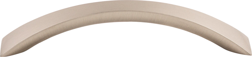 Top Knobs Crescent Flair Series 5-1/16"(128mm) CC Pull, Brushed Satin Nickel