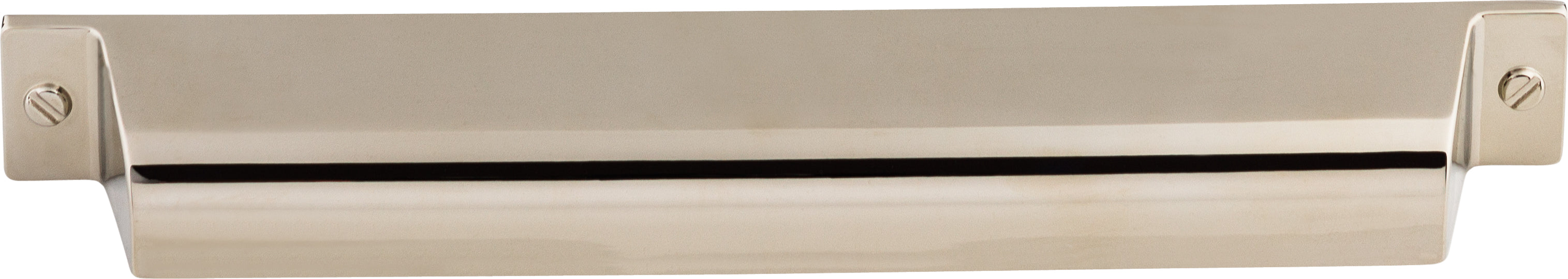 Top Knobs Channing Series 7"(178mm) CC Cup Pull, Polished Nickel