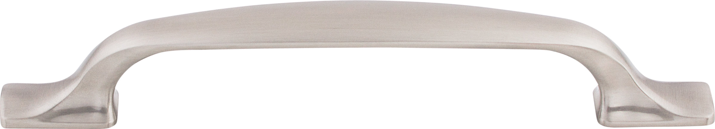 Top Knobs Torbay Series 5-1/16"(128mm) CC Pull, Brushed Satin Nickel