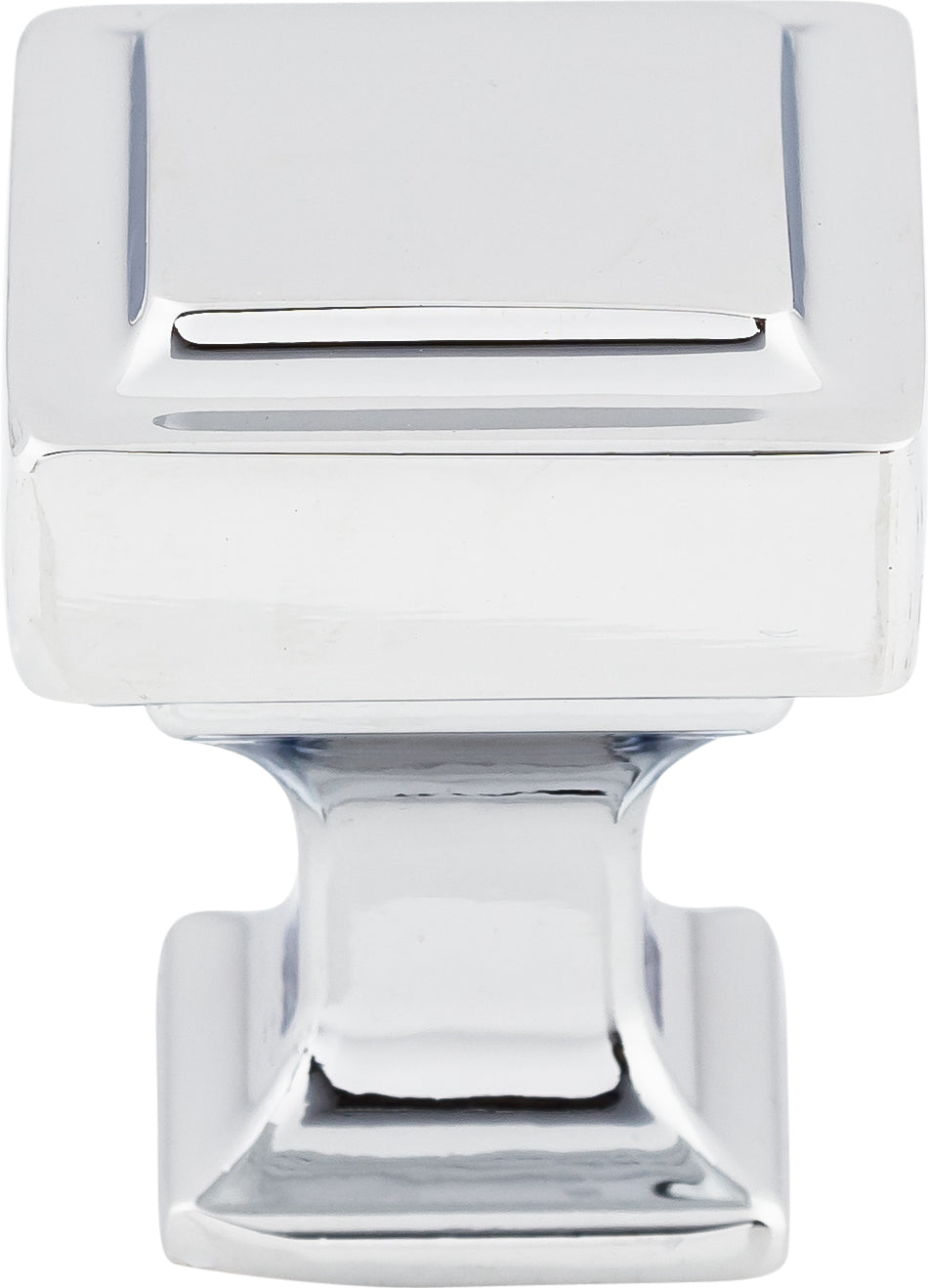 Top Knobs Ascendra Series 1"L Knob, Polished Chrome
