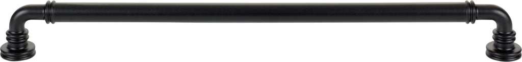 Top Knobs Cranford Series 12"(304mm) CC Pull, Flat Black