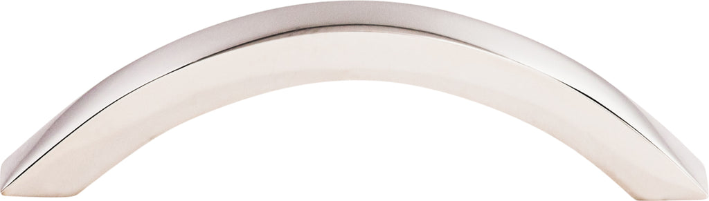 Top Knobs Lola Series 3-3/4"(95mm) CC Pull, Polished Stainless Steel