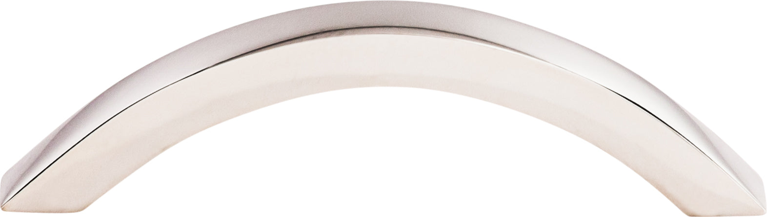 Top Knobs Lola Series 3-3/4"(95mm) CC Pull, Polished Stainless Steel