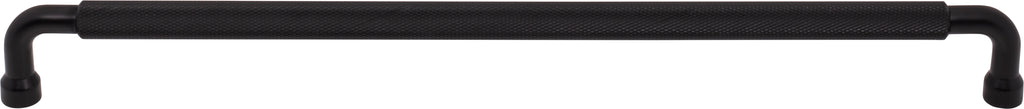 Top Knobs Garrison Series 12"(304mm) CC Pull, Flat Black