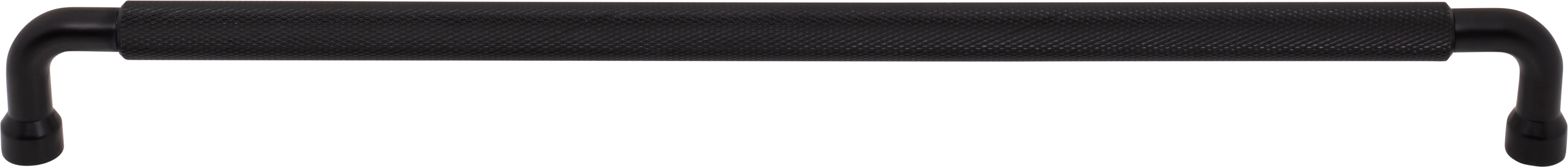 Top Knobs Garrison Series 12"(304mm) CC Pull, Flat Black