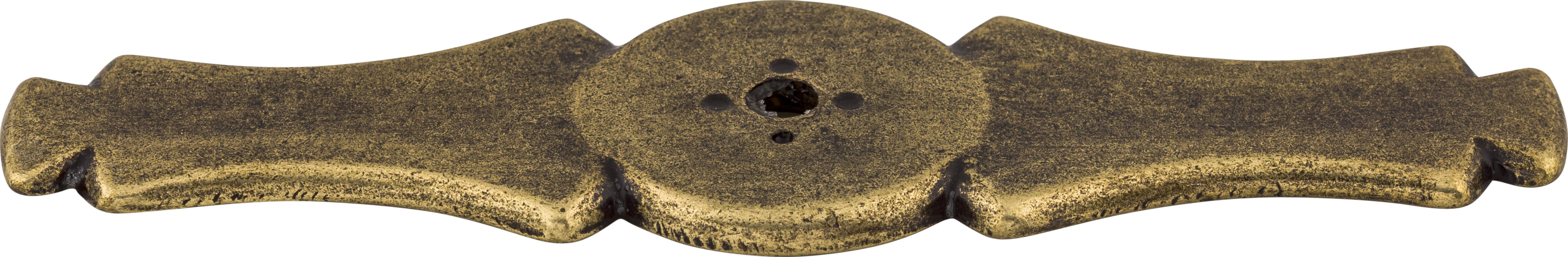 Top Knobs Celtic Series 3-5/8"L Backplate, German Bronze