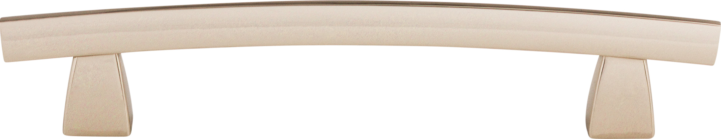 Top Knobs Arched Series 5"(127mm) CC Pull, Polished Nickel