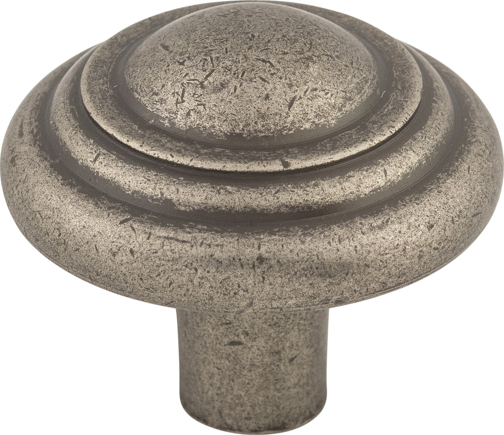 Top Knobs Aspen Button Series 1-3/4"L Knob, Silicon Bronze Light