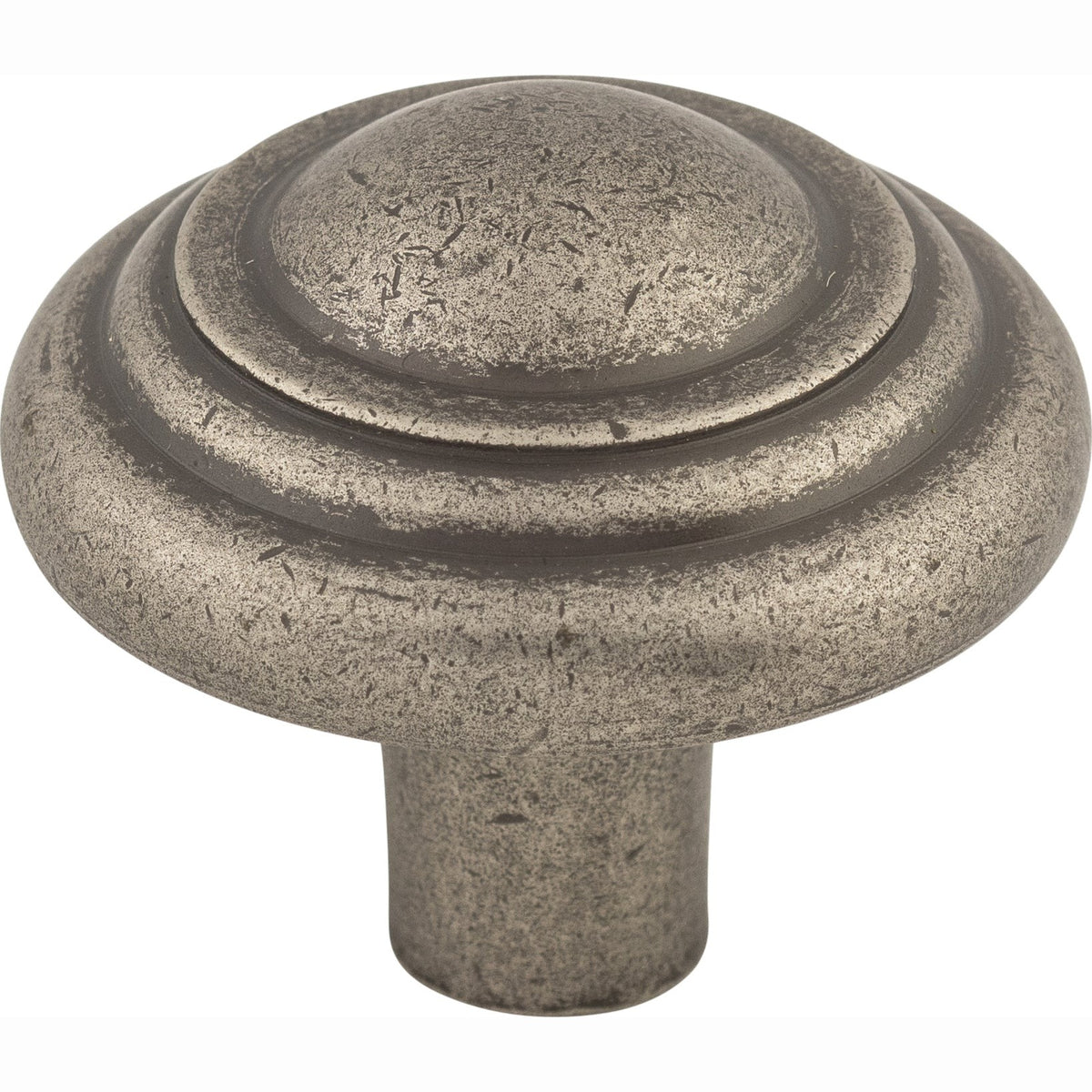 Top Knobs Aspen Button Series 1-3/4"L Knob, Silicon Bronze Light