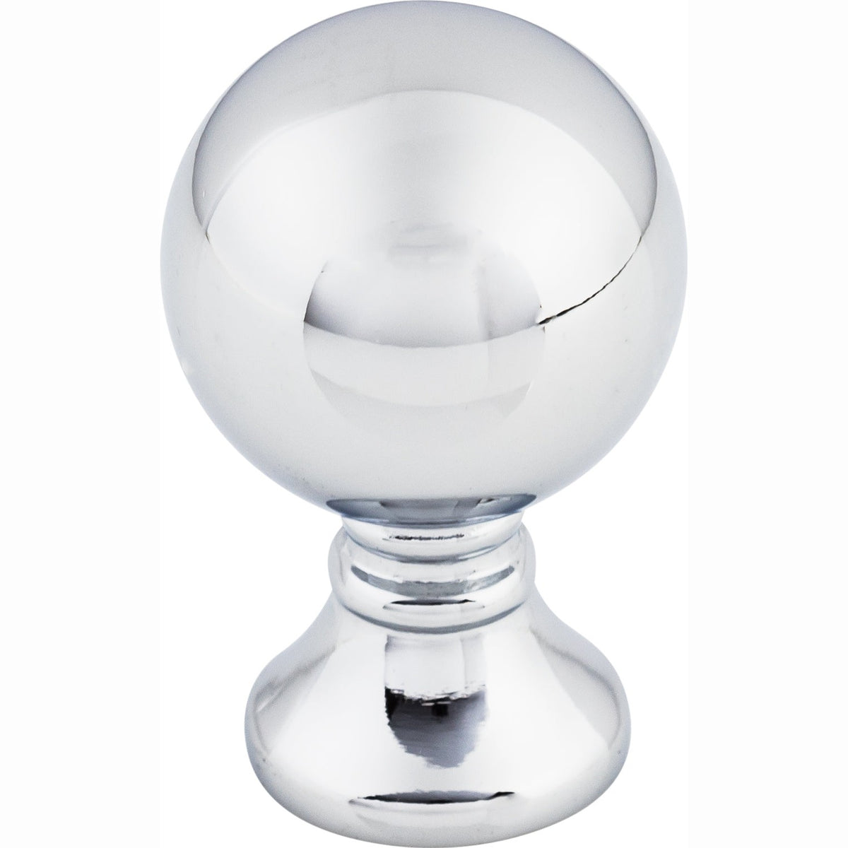 Top Knobs Kara Series 1"L Knob, Polished Chrome