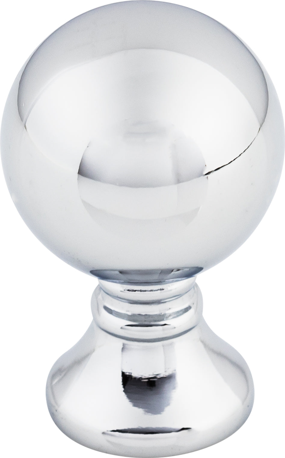 Top Knobs Kara Series 1"L Knob, Polished Chrome