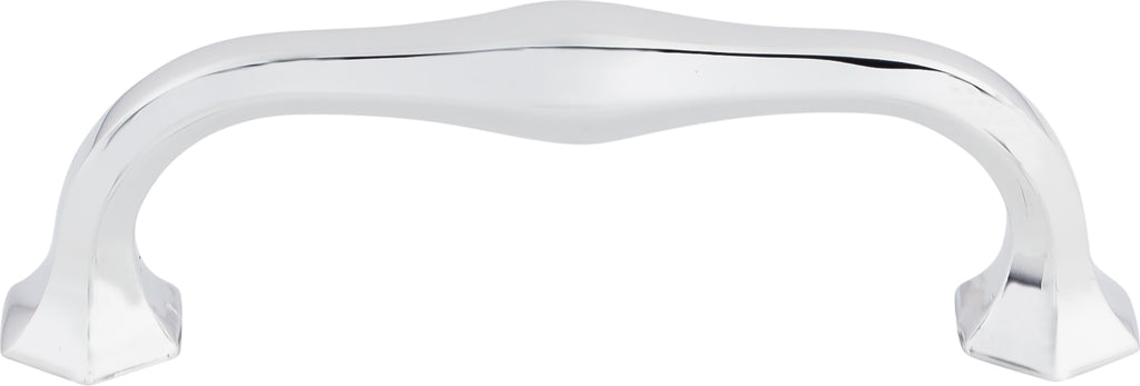 Top Knobs Spectrum Series 3-3/4"(95mm) CC Pull, Polished Chrome