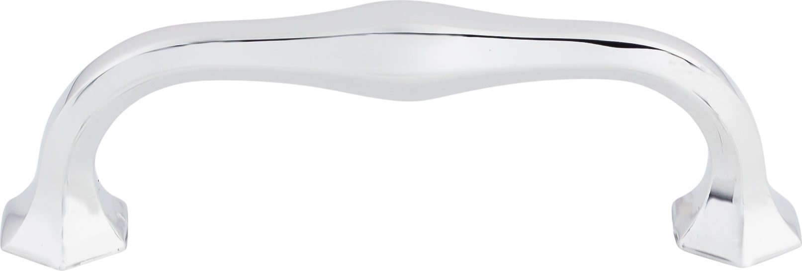 Top Knobs Spectrum Series 3-3/4"(95mm) CC Pull, Polished Chrome