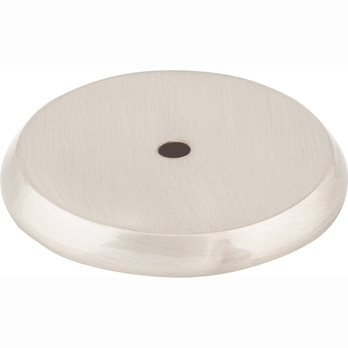 Top Knobs Aspen II Backplate Series 1-3/4"L Round, Brushed Satin Nickel