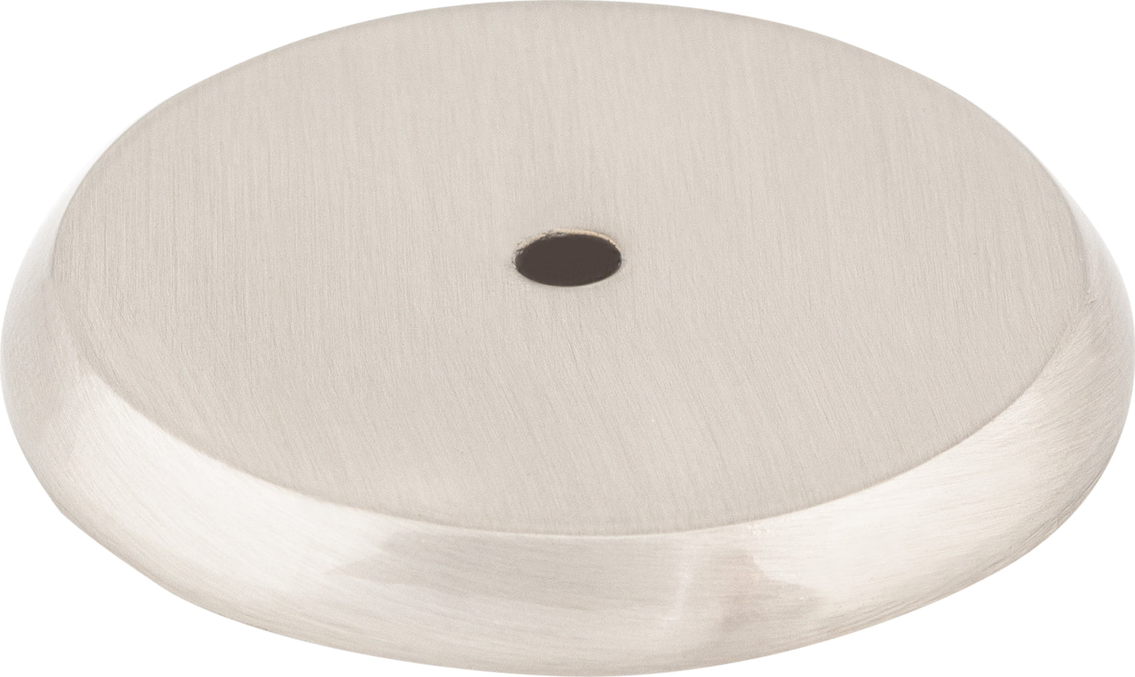 Top Knobs Aspen II Backplate Series 1-3/4"L Round, Brushed Satin Nickel