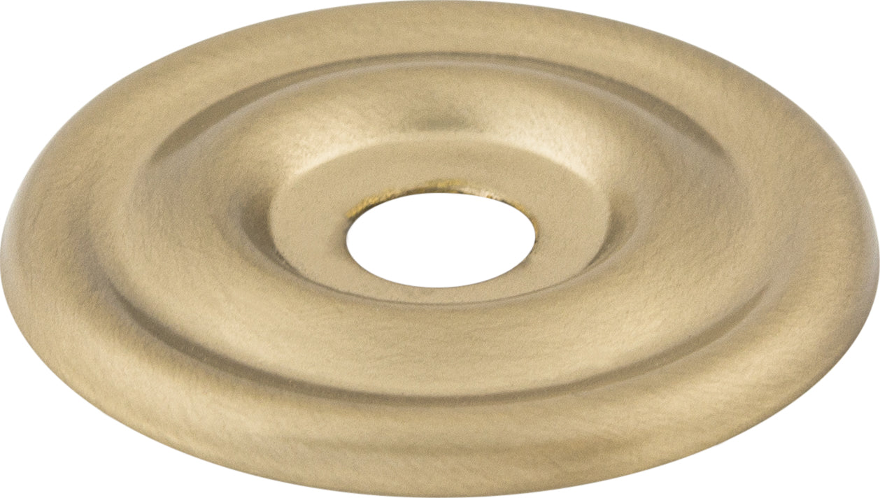 Top Knobs Brixton Series 1-3/8"L Backplate, Honey Bronze