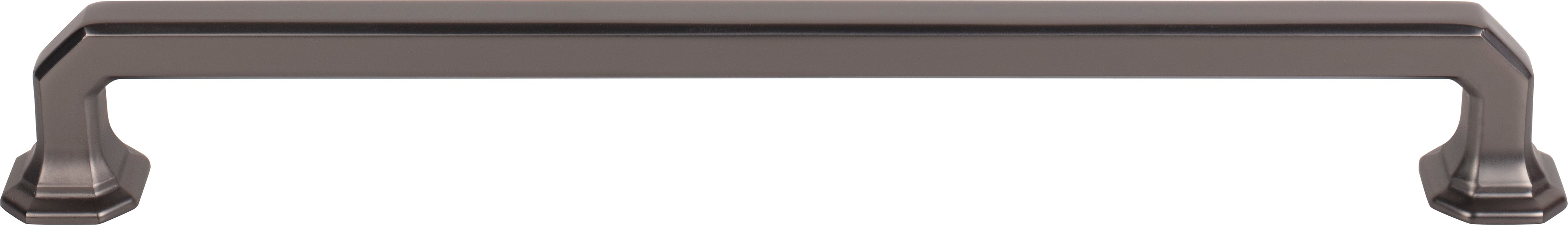 Top Knobs Emerald Series 9"(229mm) CC Pull, Ash Gray