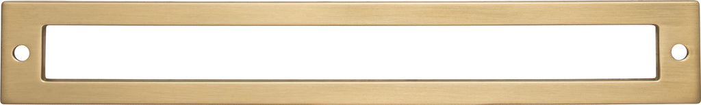 Top Knobs Hollin Series 7-9/16"(192mm) CC Backplate, Honey Bronze