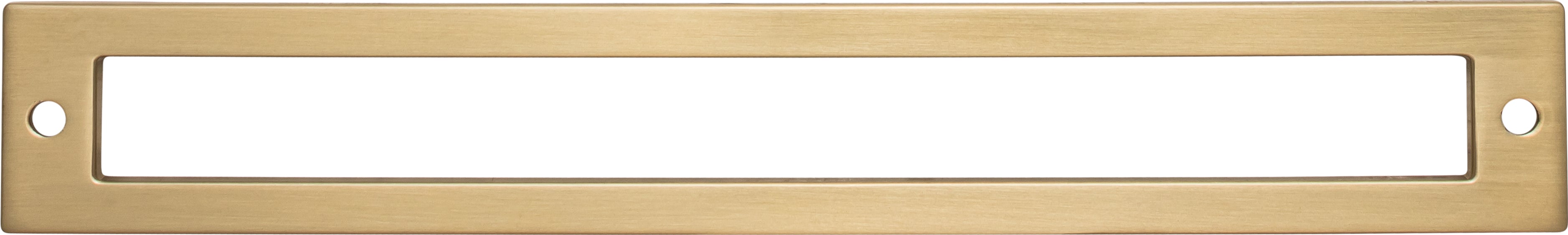 Top Knobs Hollin Series 7-9/16"(192mm) CC Backplate, Honey Bronze