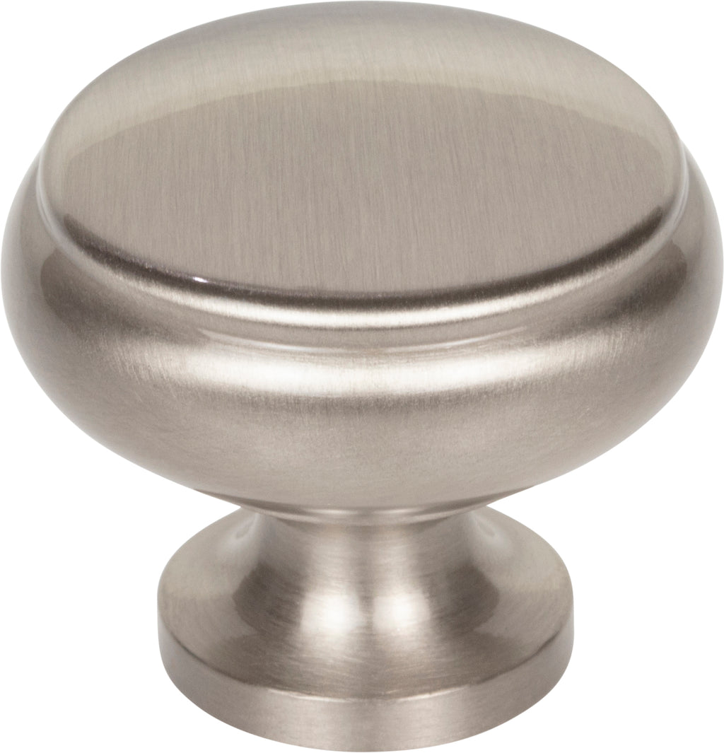 Top Knobs Cumberland Series 1-1/4"L Knob, Brushed Satin Nickel