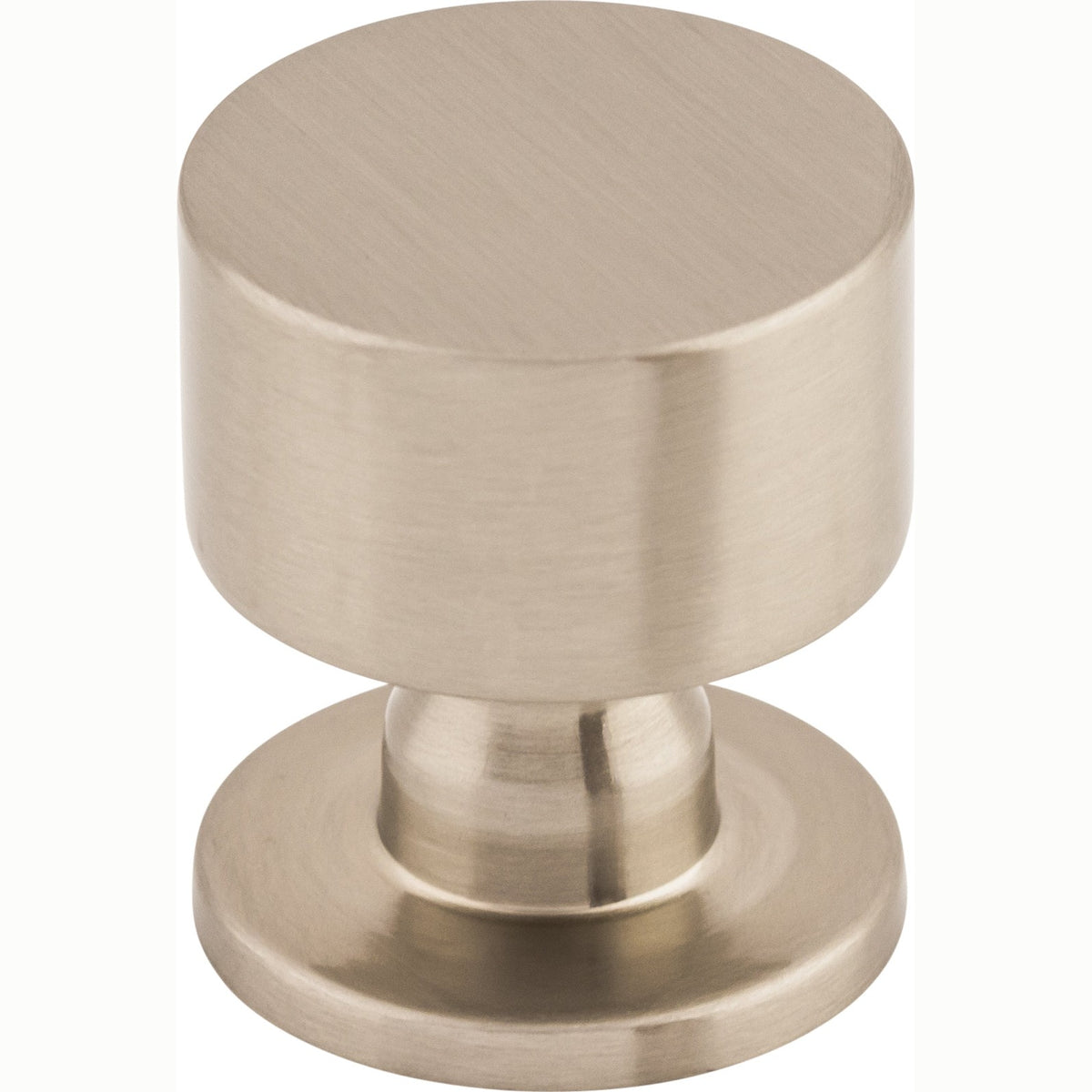 Top Knobs Lily Series 1-1/8"L Knob, Brushed Satin Nickel