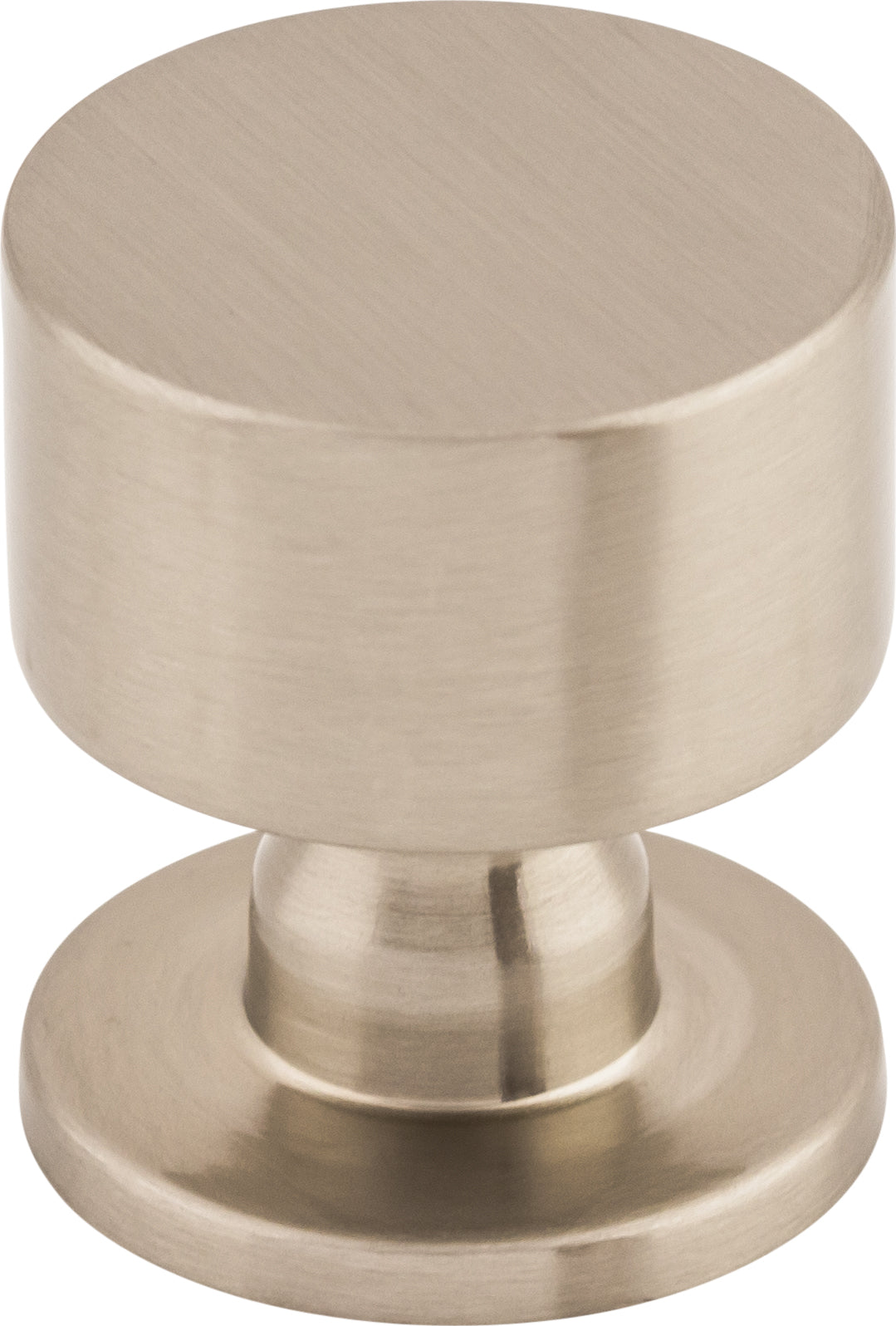 Top Knobs Lily Series 1-1/8"L Knob, Brushed Satin Nickel
