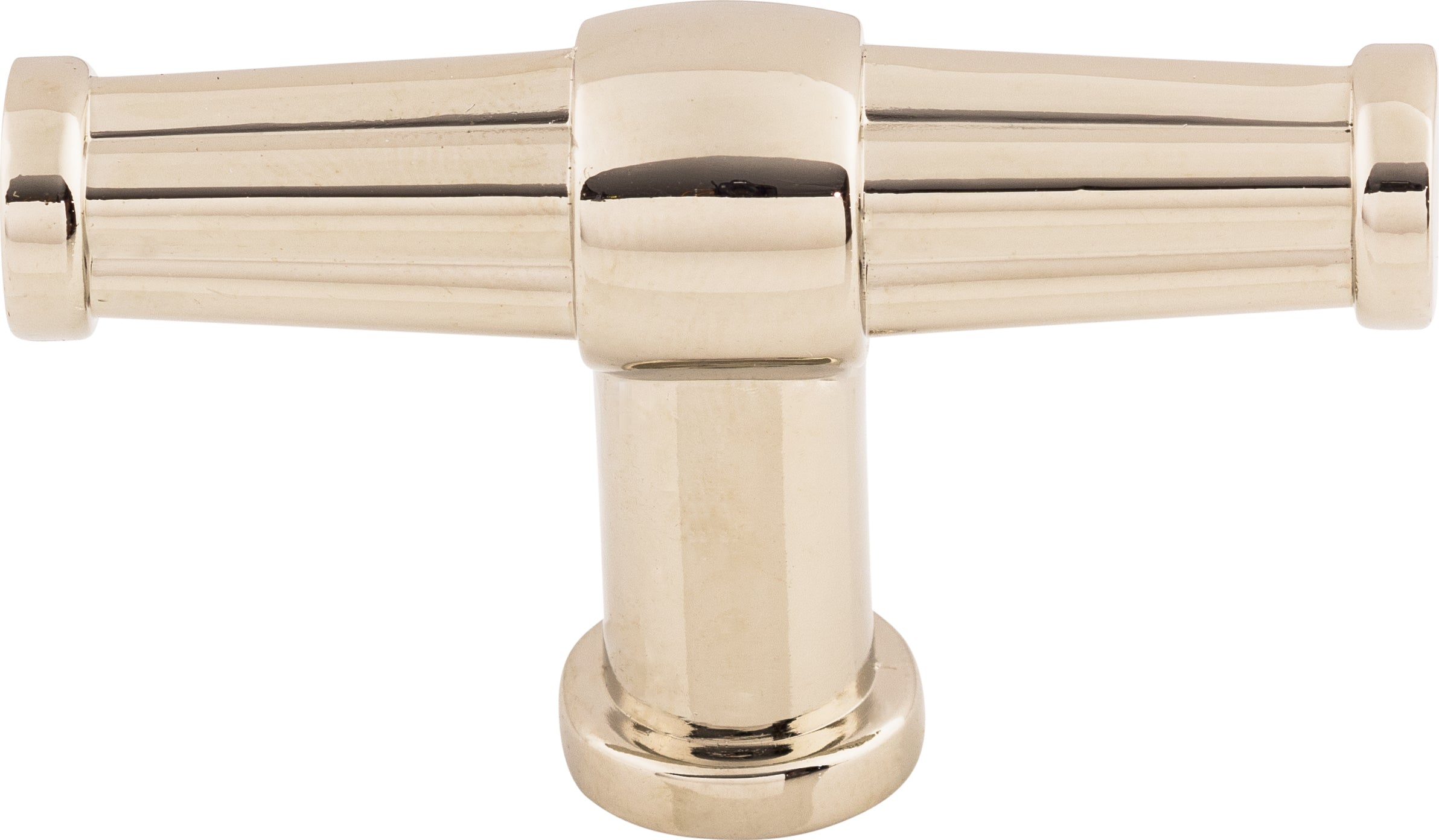 Top Knobs Luxor Series 2-1/2"L T-Handle, Polished Nickel