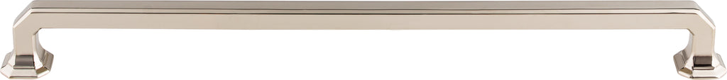 Top Knobs Emerald Series 12"(304mm) CC Pull, Polished Nickel