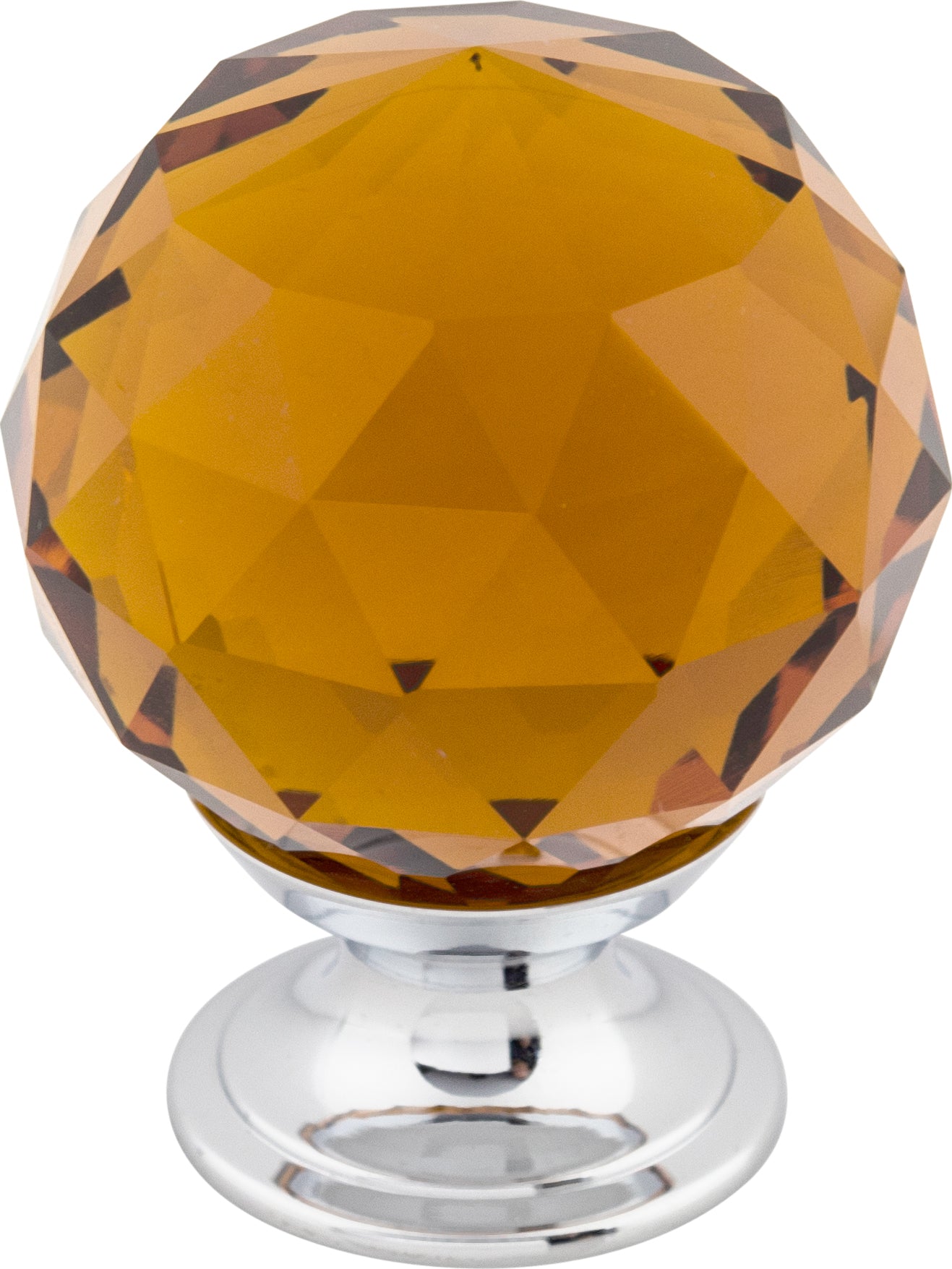 Top Knobs Wine Crystal Series 1-3/8"L Knob, 