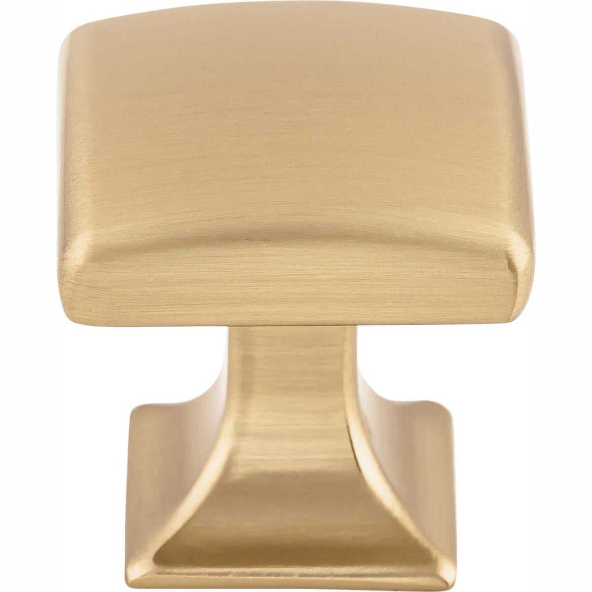 Top Knobs Contour Series 1-1/8"L Knob, Honey Bronze