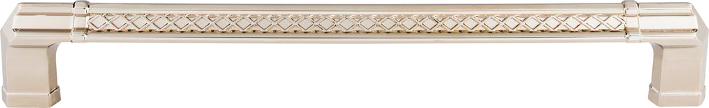 Top Knobs Tower Bridge Series 18"(457mm) CC Appliance Pull, Polished Nickel