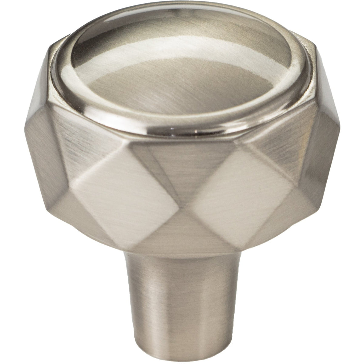 Top Knobs Kingsmill Series 1-3/8"L Knob, Brushed Satin Nickel