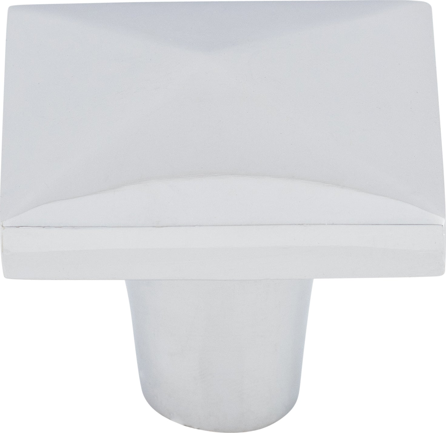 Top Knobs Aspen II Square Series 1-1/2"L Knob, Polished Chrome