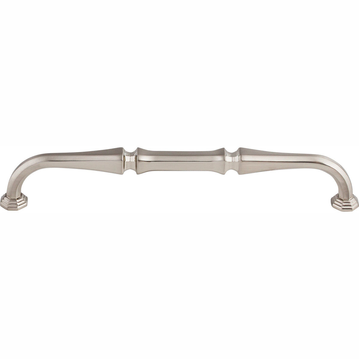 Top Knobs Chalet Series 7"(178mm) CC Pull, Brushed Satin Nickel