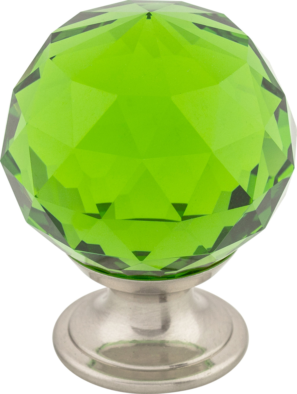 Top Knobs Green Crystal Series 1-3/8"L Knob, 