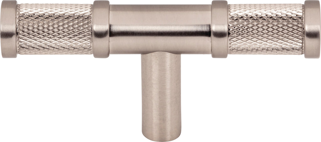 Top Knobs Burnham Series 3"L T-Knob, Brushed Satin Nickel