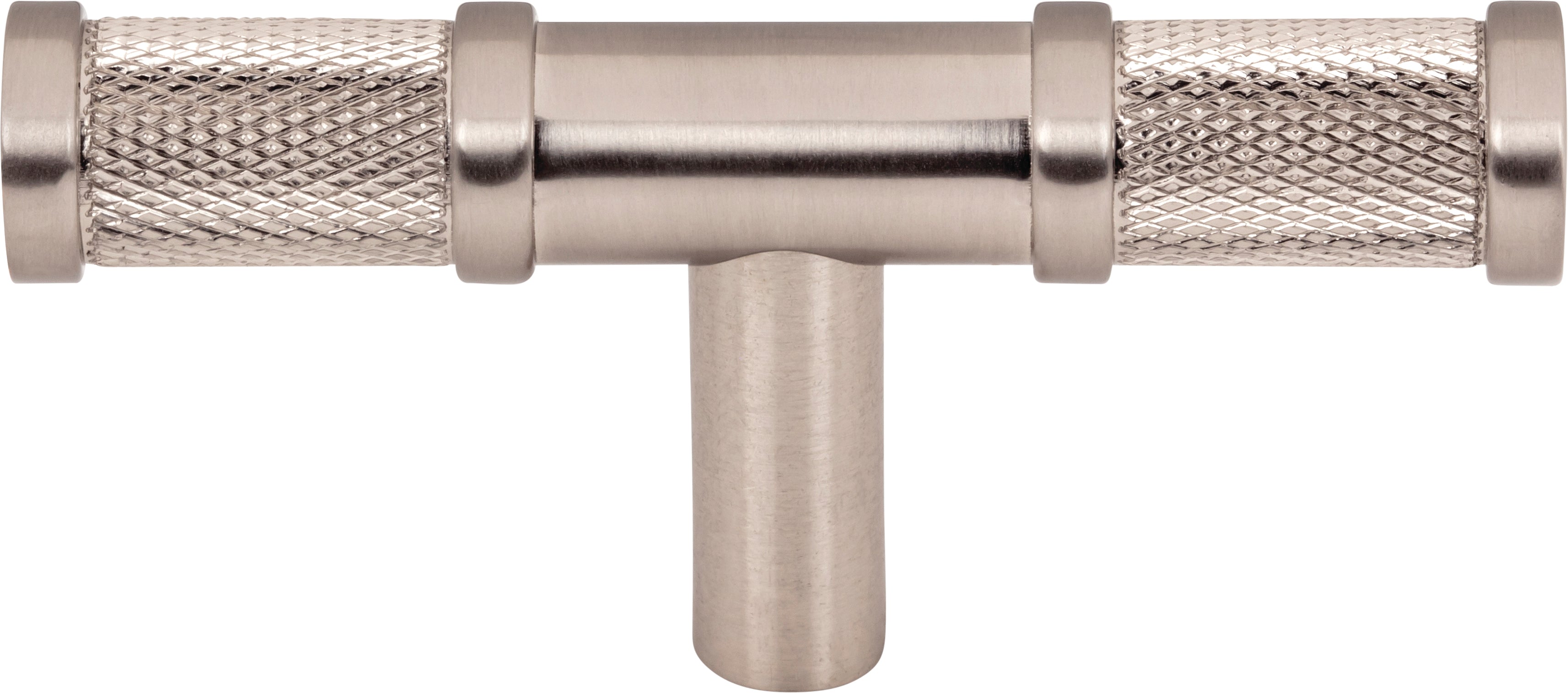 Top Knobs Burnham Series 3"L T-Knob, Brushed Satin Nickel