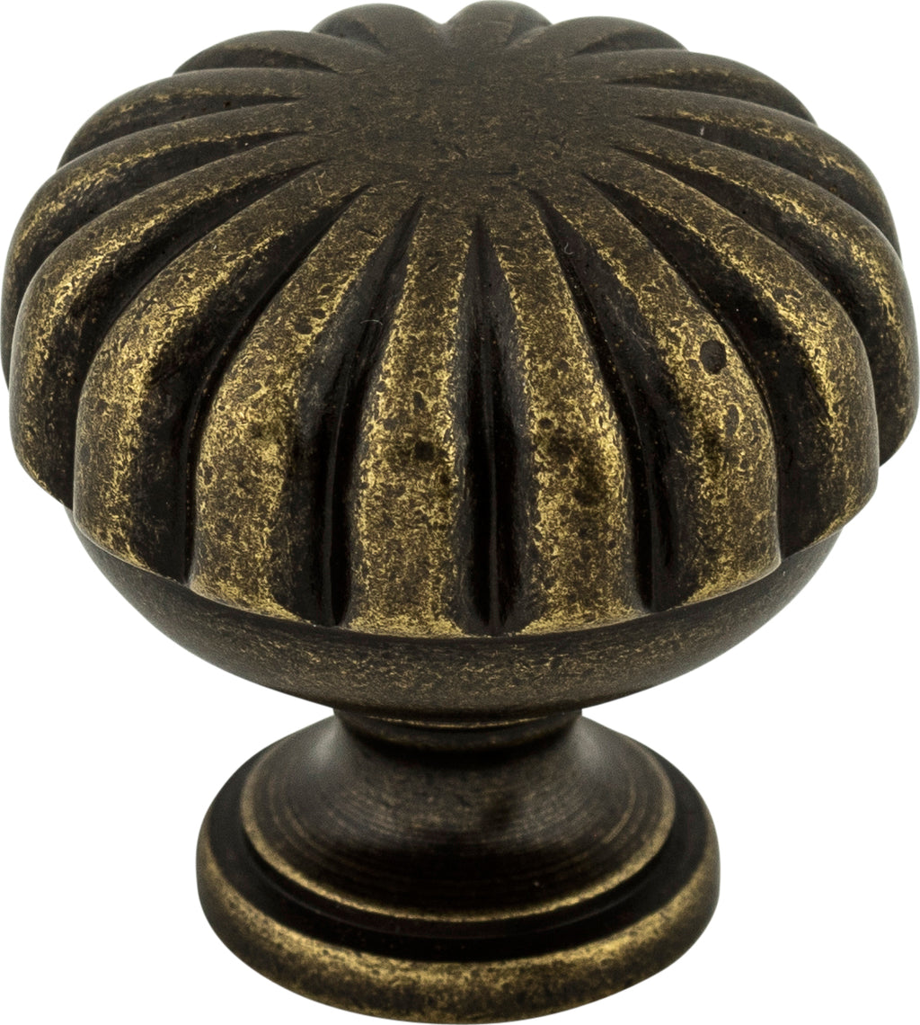 Top Knobs Melon Series 1-1/4"L Knob, German Bronze