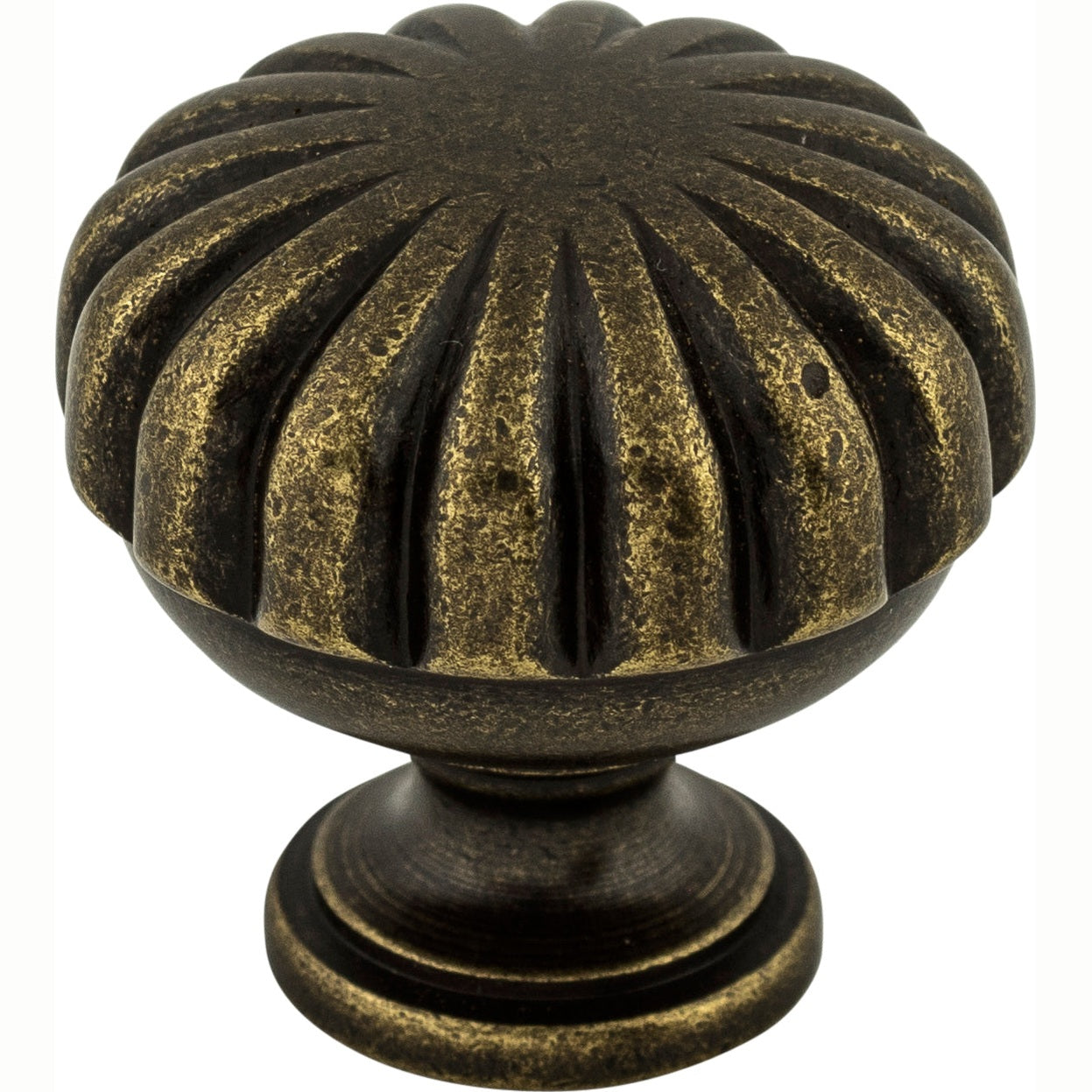 Top Knobs Melon Series 1-1/4"L Knob, German Bronze