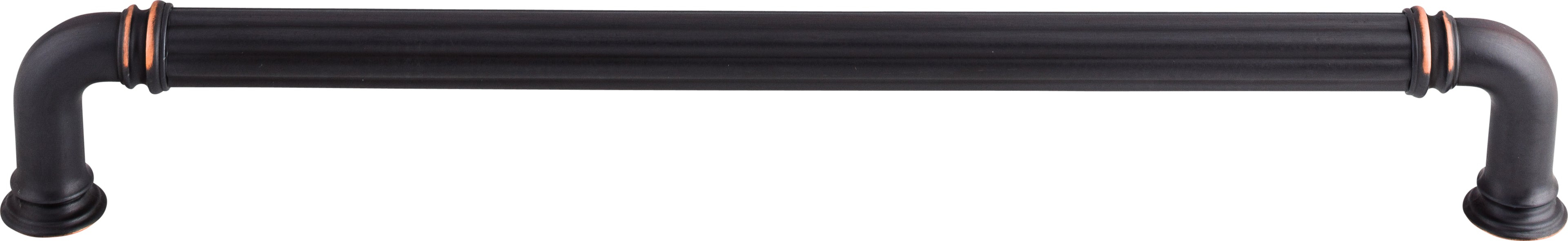 Top Knobs Reeded Series 18"(457mm) CC Appliance Pull, Umbrio