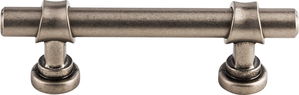 Top Knobs Bit Series 3"(76mm) CC Pull, Pewter Antique