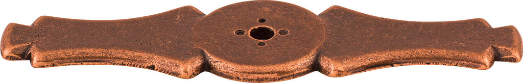 Top Knobs Celtic Series 3-5/8"L Backplate, Old English Copper