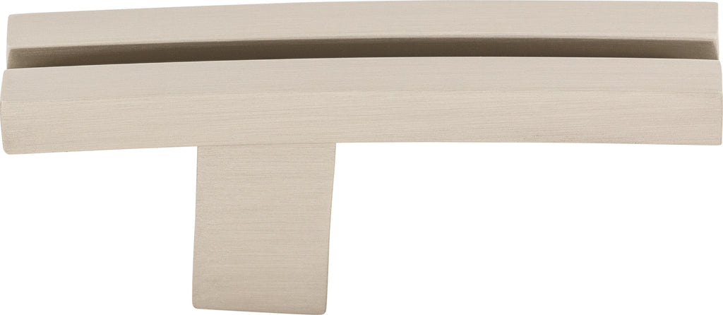 Top Knobs Inset Rail Series 2-5/8"L Knob, Brushed Satin Nickel