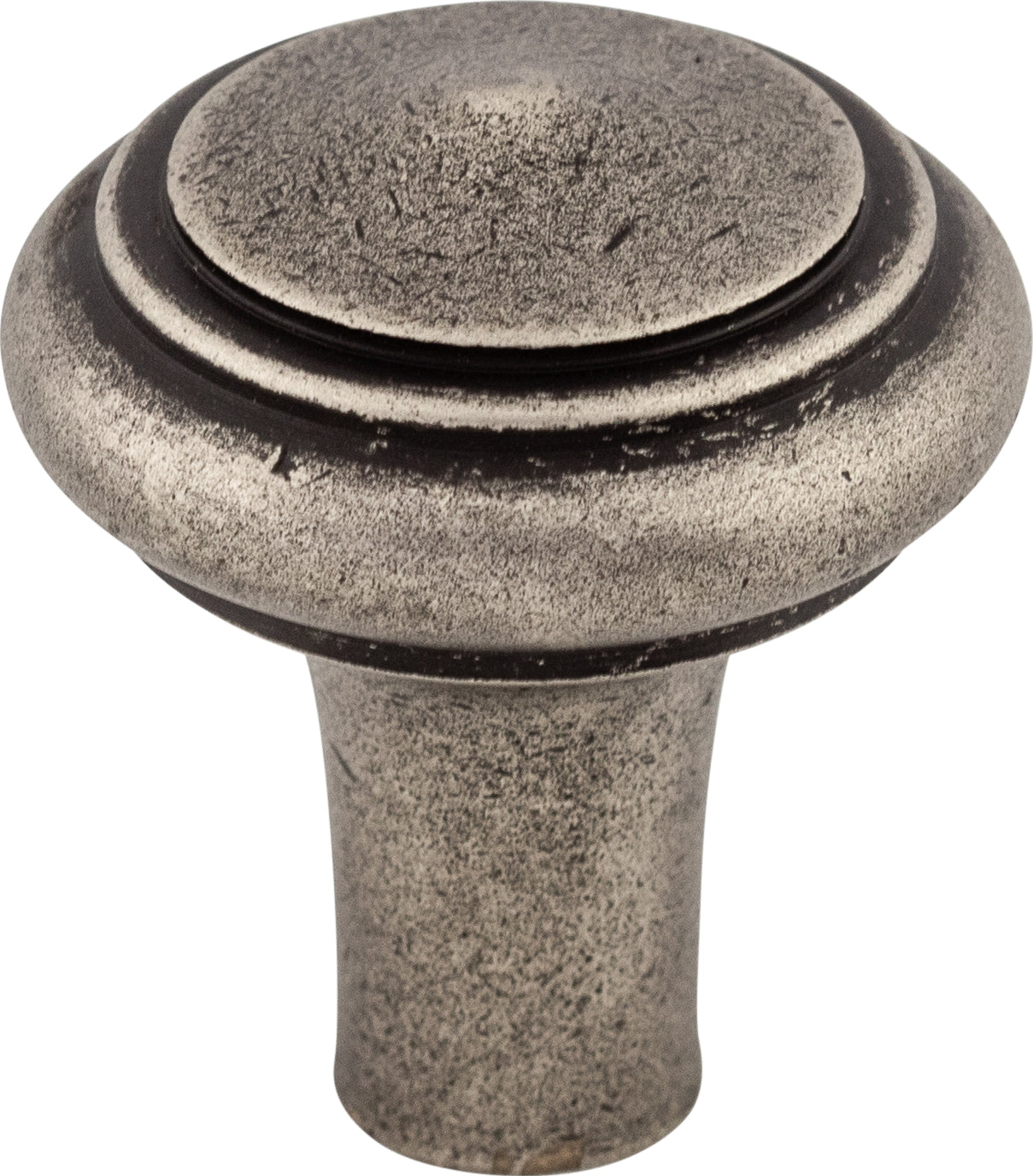 Top Knobs Aspen Peak Series 1-1/4"L Knob, Silicon Bronze Light