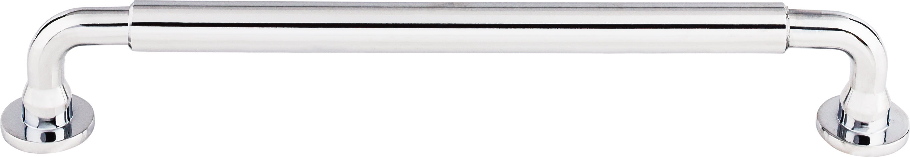 Top Knobs Lily Series 7-9/16"(192mm) CC Pull, Polished Chrome