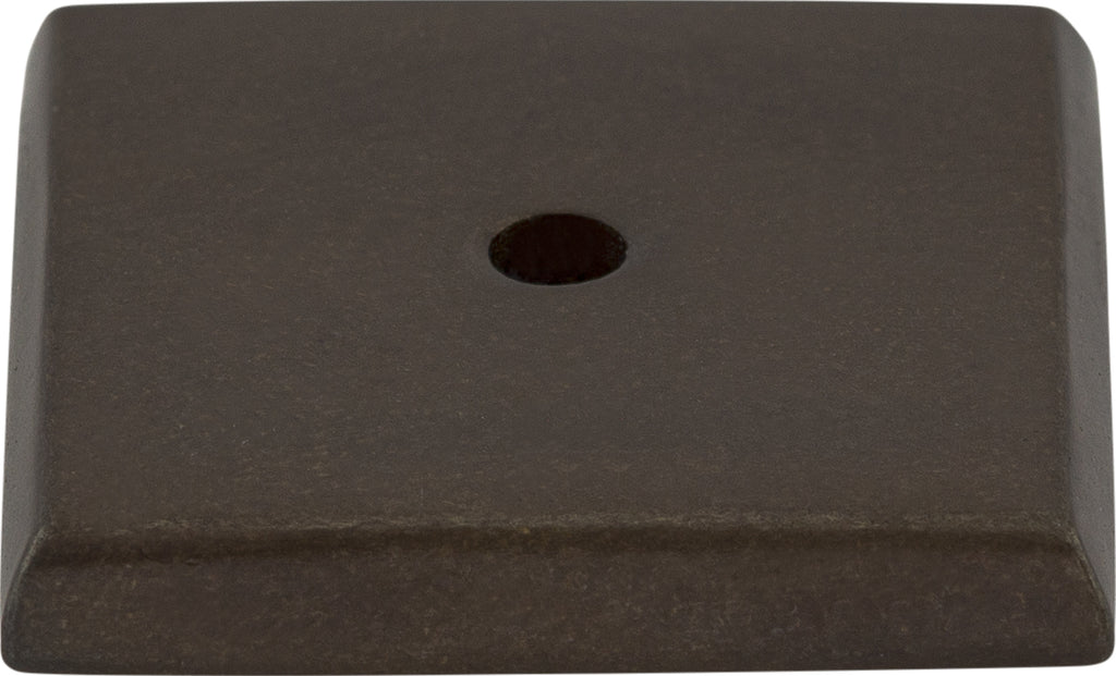 Top Knobs Aspen Backplates Series 1-1/4"L Square, Medium Bronze