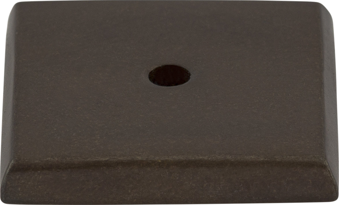 Top Knobs Aspen Backplates Series 1-1/4"L Square, Medium Bronze