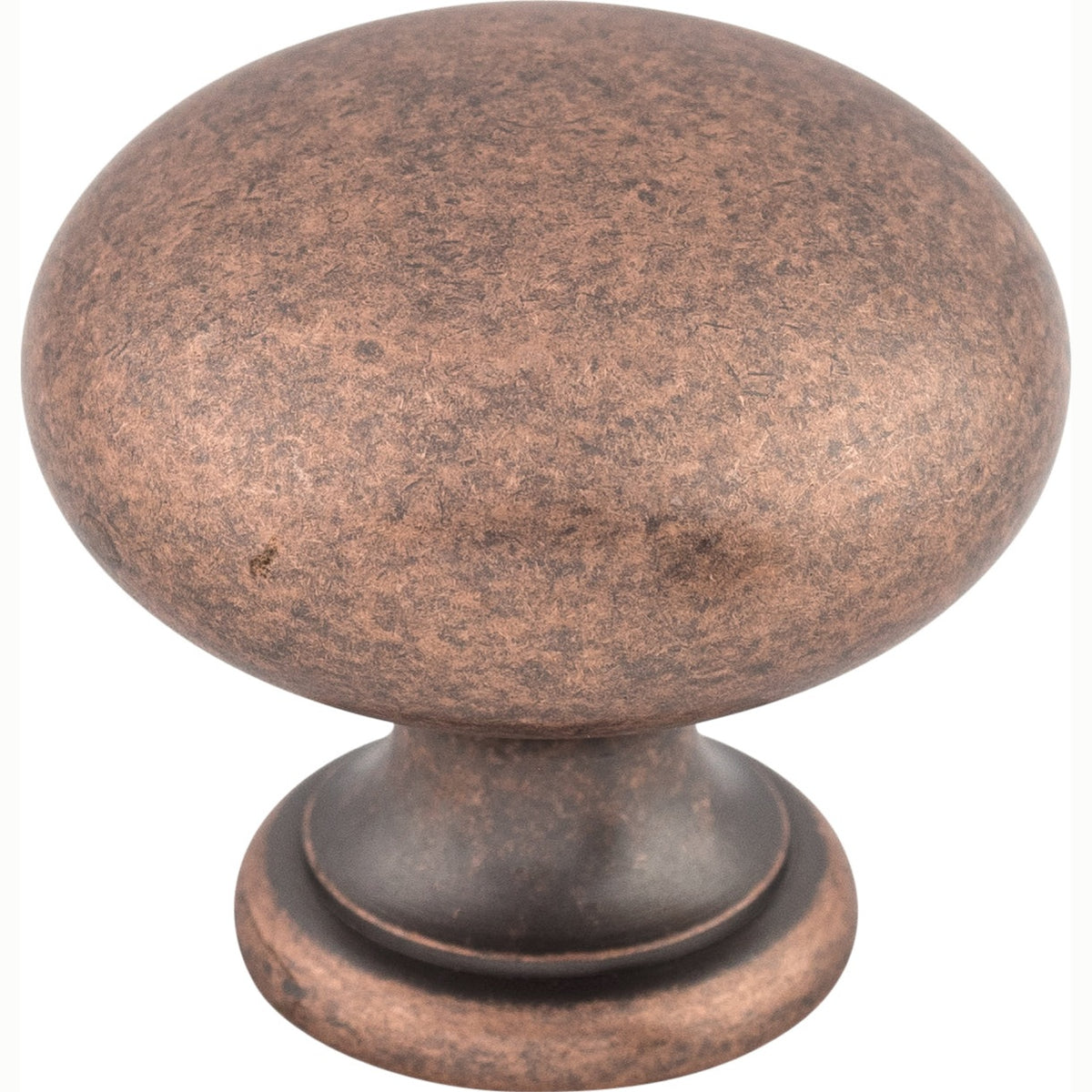 Top Knobs Mushroom Series 1-1/4"L Knob, Antique Copper